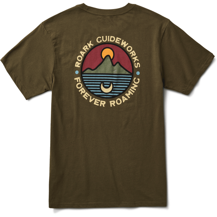 Roark Sun Up Sun Down T-Shirt - Men's Army