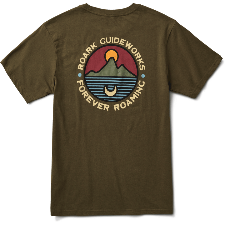 Roark Sun Up Sun Down T-Shirt - Men's Army
