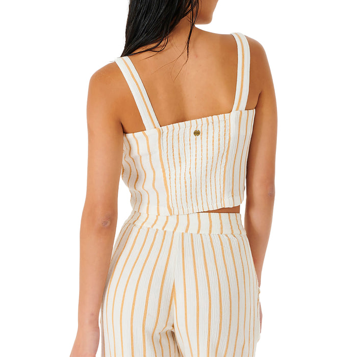 Rip Curl Premium Surf Stripe Top - Women's Gold