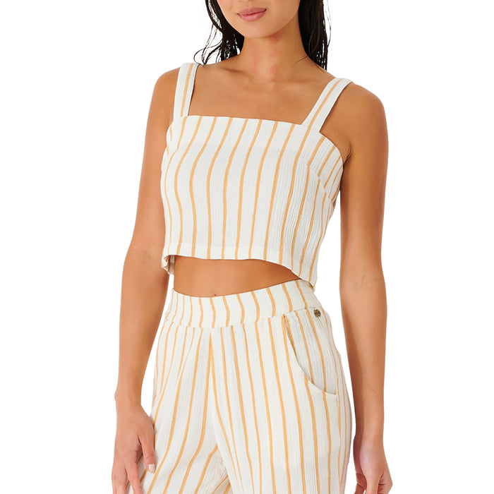 Rip Curl Premium Surf Stripe Top - Women's Gold
