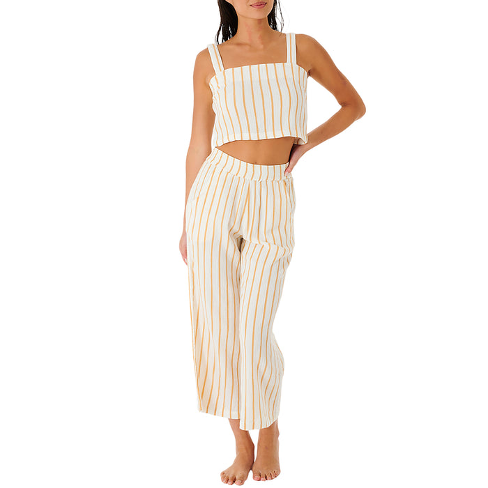 Rip Curl Premium Surf Stripe Top - Women's Gold