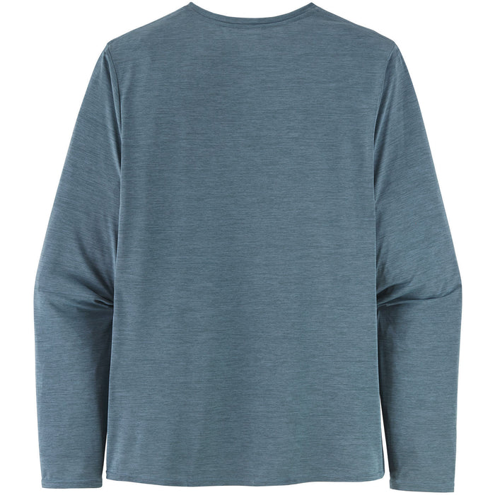 Patagonia Cap Cool Daily Graphic Long-Sleeve T-Shirt - Men's Line Logo Ridge Stripe: Light Plume Grey X-Dye