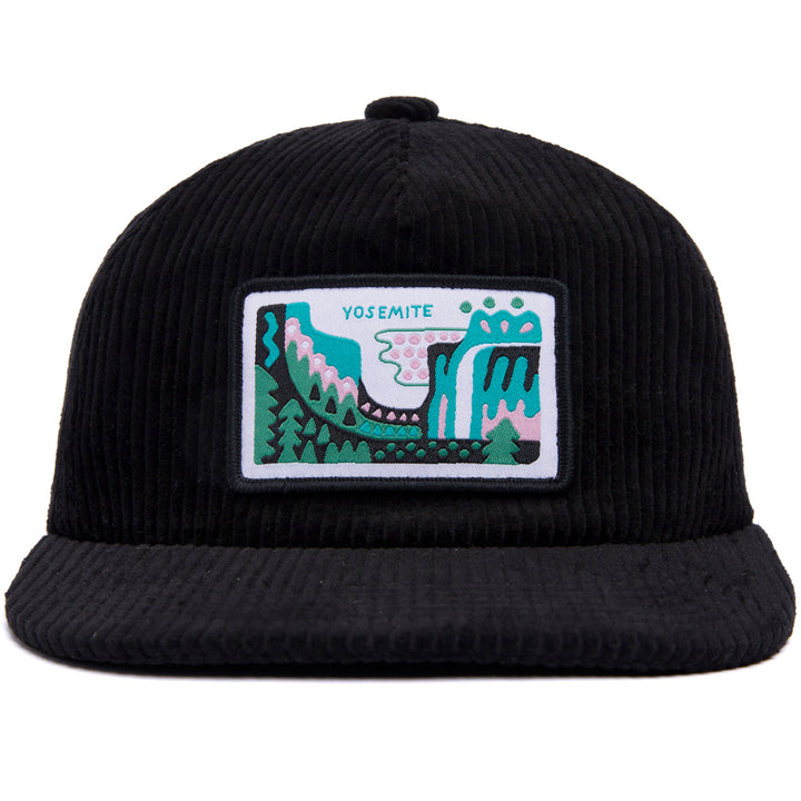 Parks Project Yosemite Tunnel View Cord Hat Black