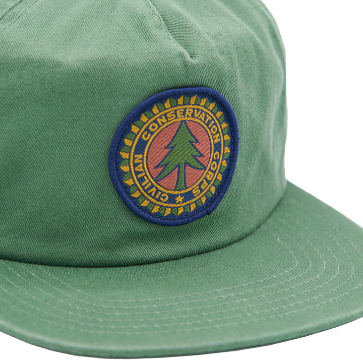 Parks Project Vintage Tree Patch Hat Dark Green