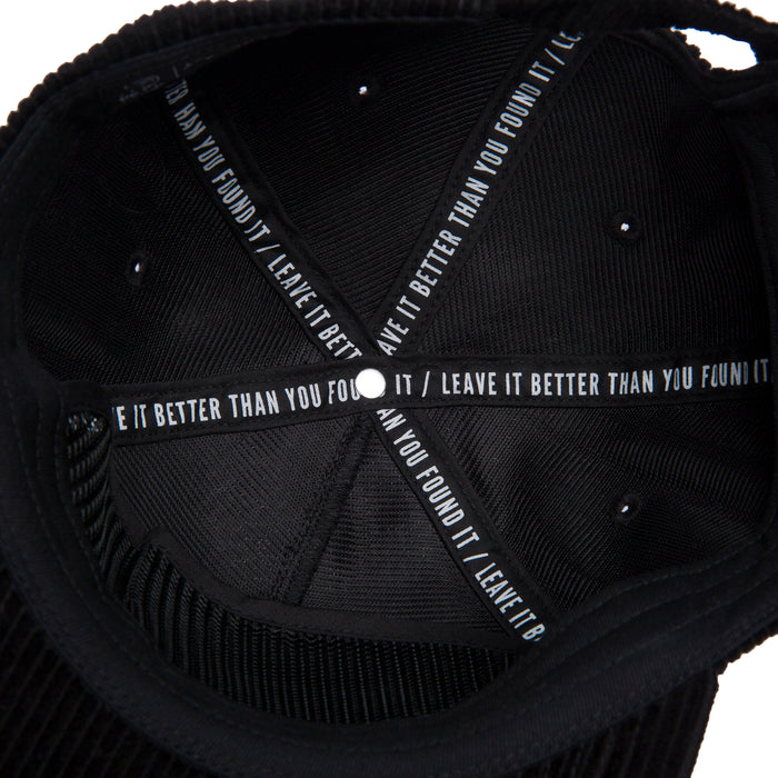 Parks Project Yosemite Tunnel View Cord Hat Black
