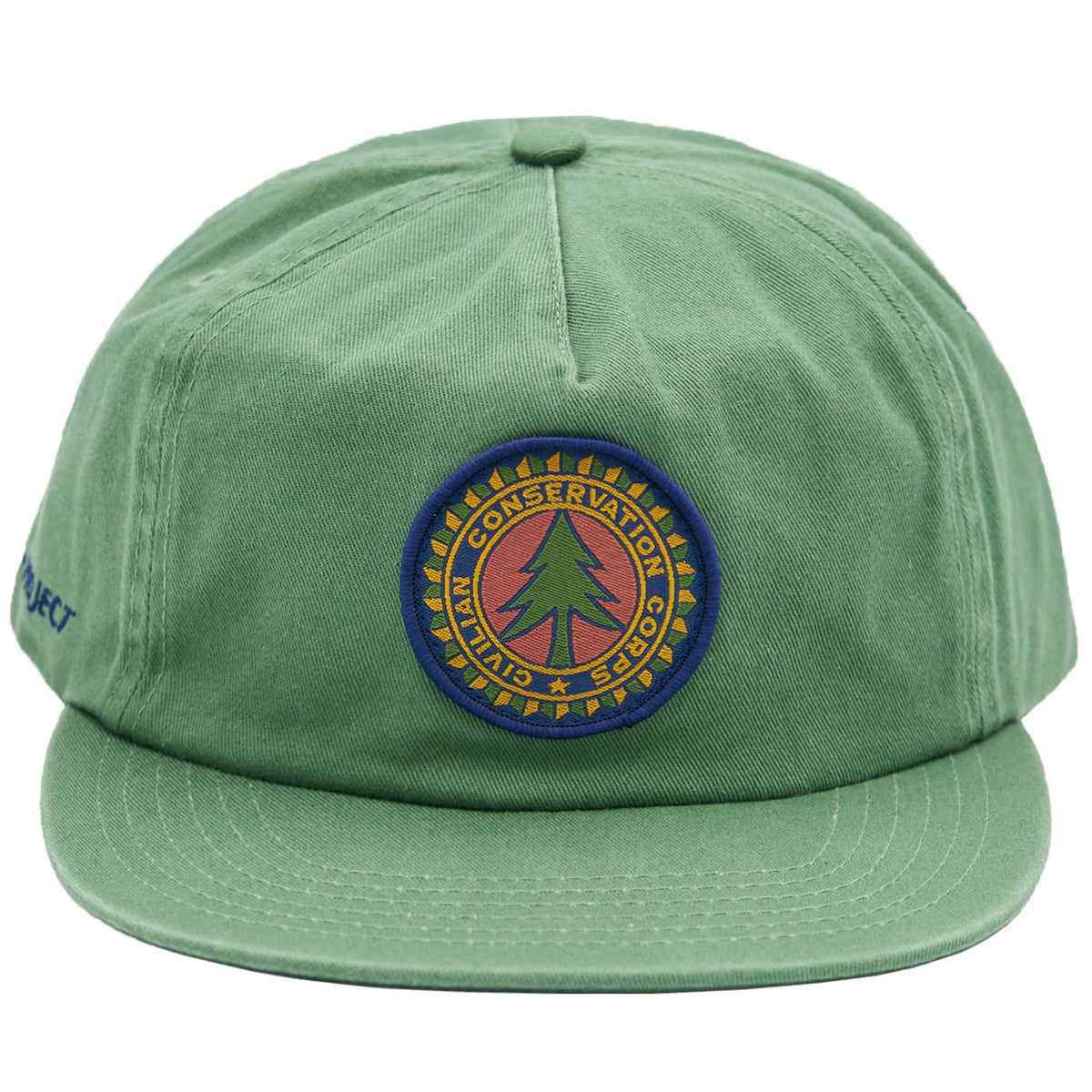 Parks Project Vintage Tree Patch Hat Dark Green