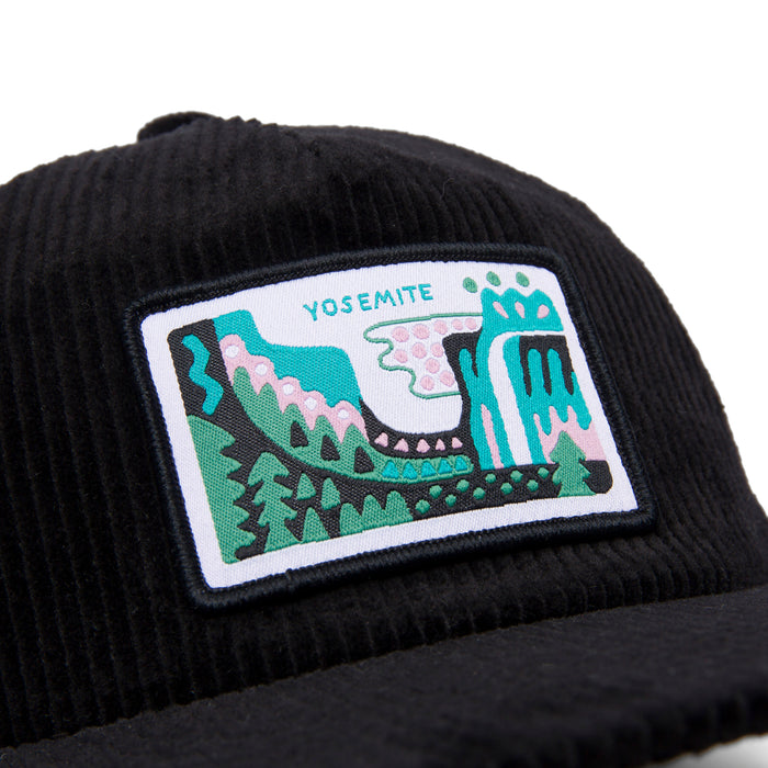 Parks Project Yosemite Tunnel View Cord Hat Black