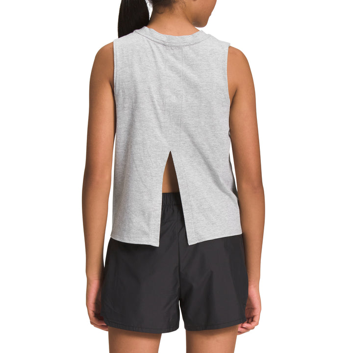 The North Face Tie-Back Tank Top - Girls' TNF Light Grey Heather