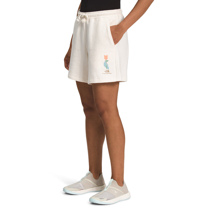 The North Face Earth Day Shorts - Women's Unbleached/Reef Waters