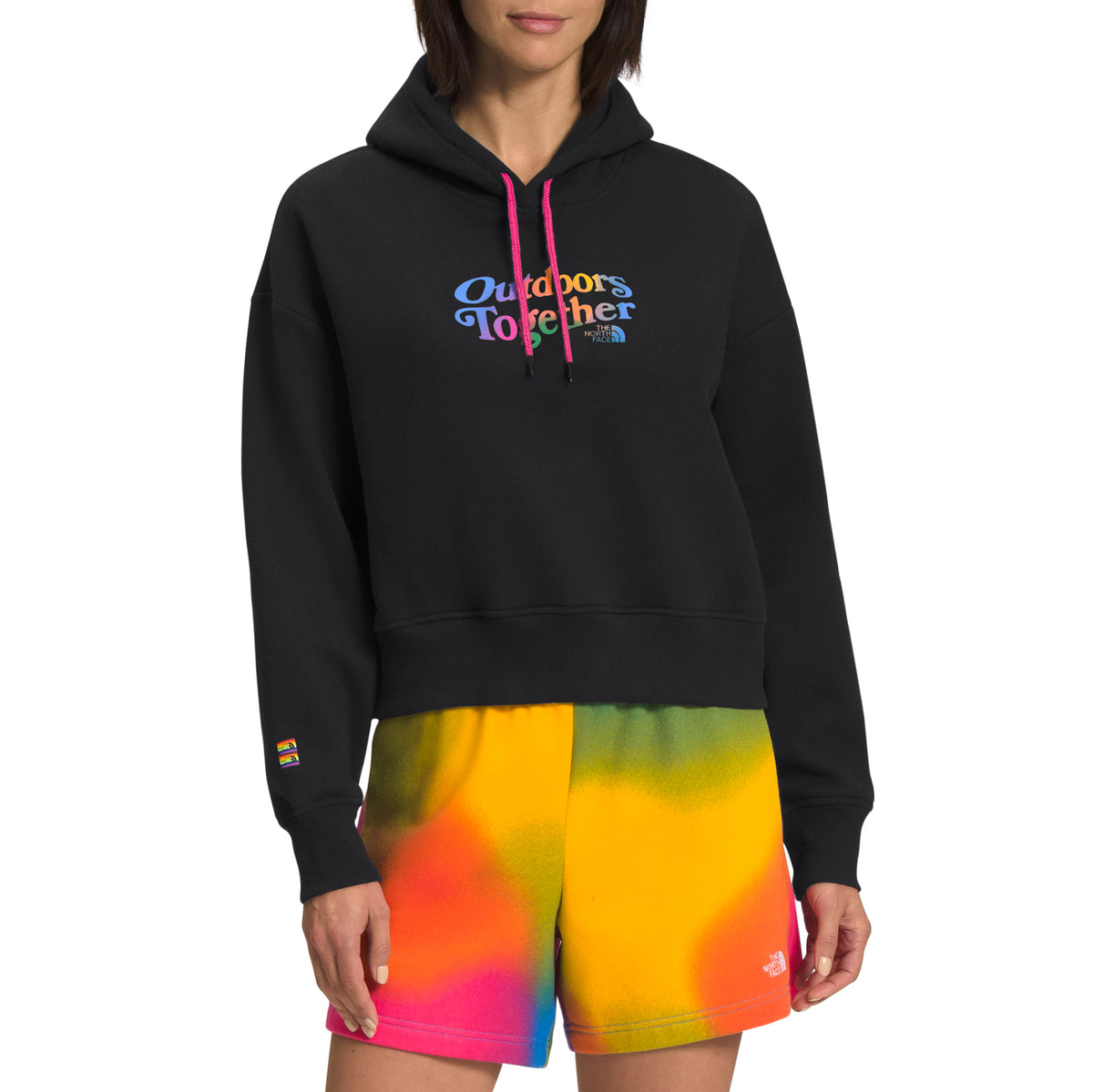 The North Face Pride Hoodie - Women's TNF Black/Ombre Graphite