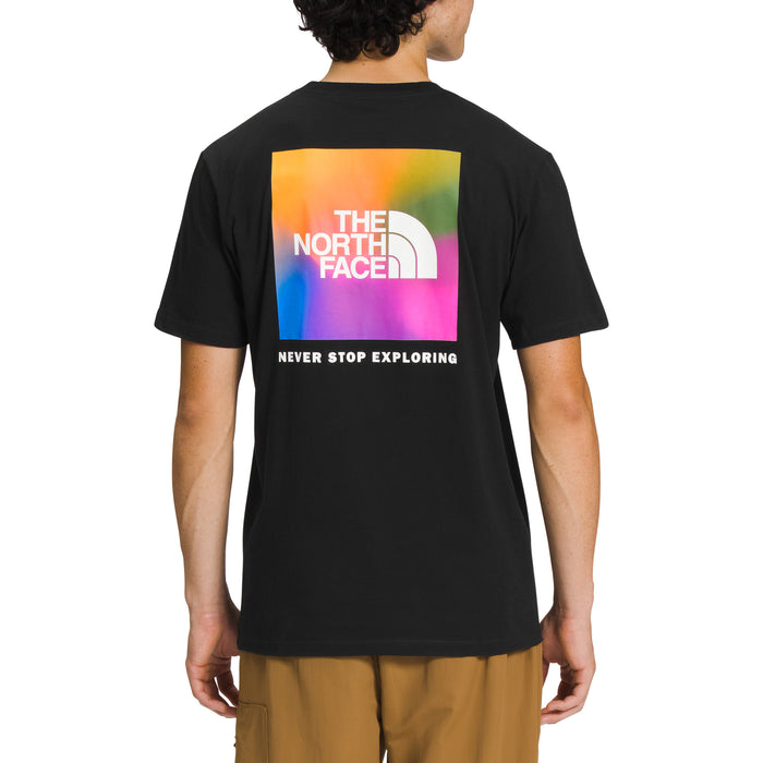 The North Face Box NSE Short-Sleeve Tee - Men's TNF Black/Ombre Graphic