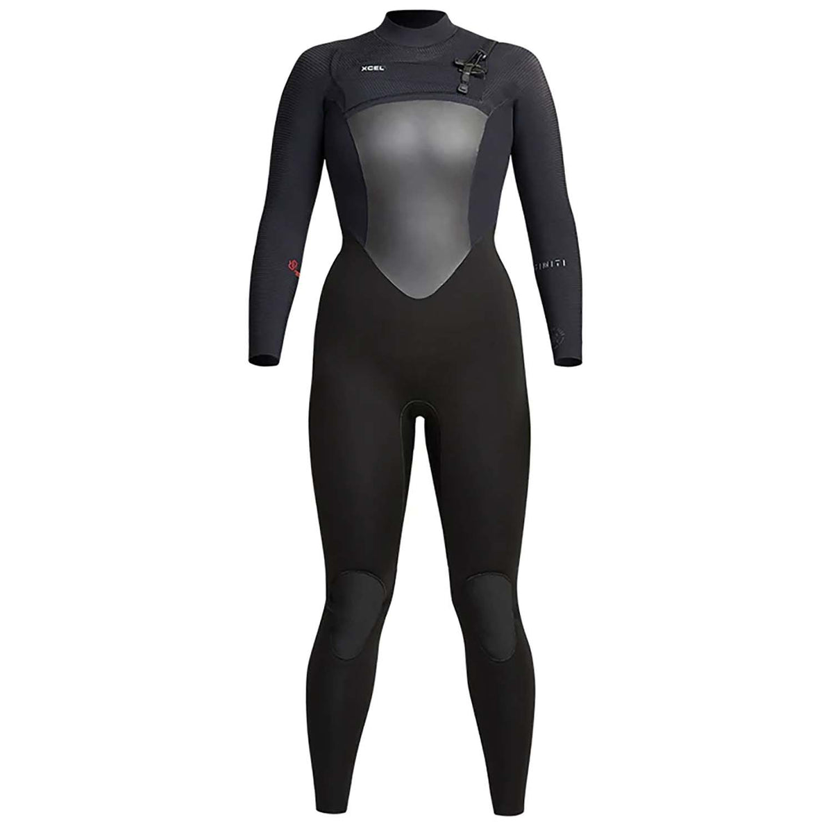 XCEL 4/3 Infinity Chest Zip Wetsuit - Women's Black