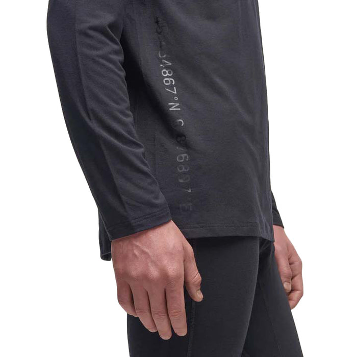 Le Bent Core Midweight Crew Top - Men's Dark Cloud