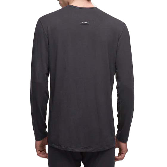 Le Bent Core Midweight Crew Top - Men's Dark Cloud