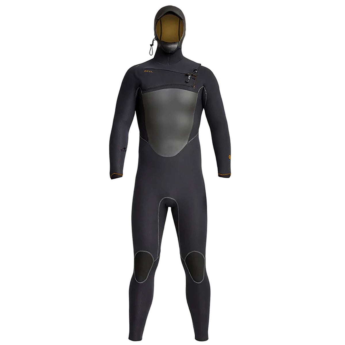 XCEL 5/4 Drylock Hooded Wetsuit Black