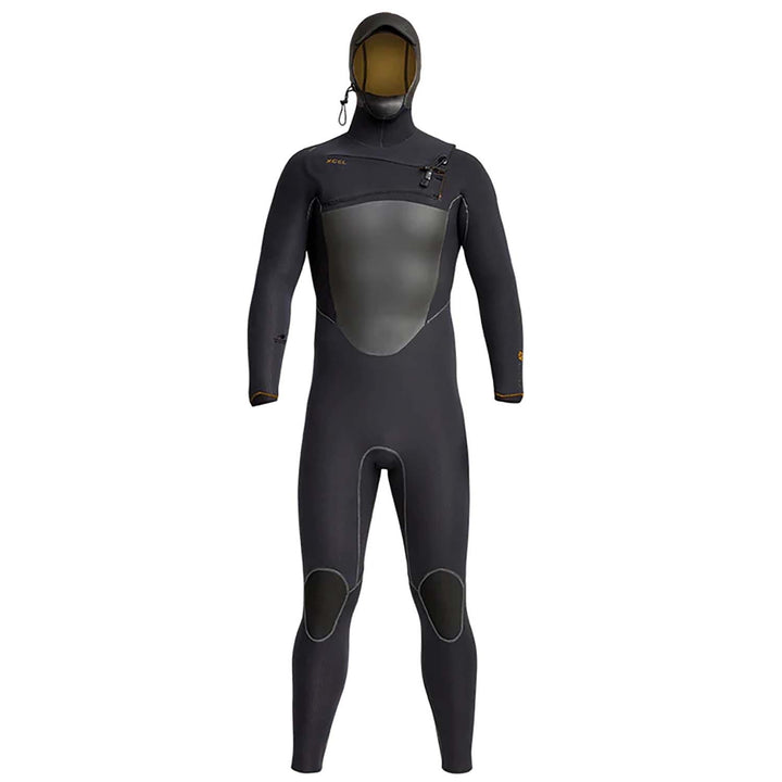XCEL 5/4 Drylock Hooded Wetsuit Black