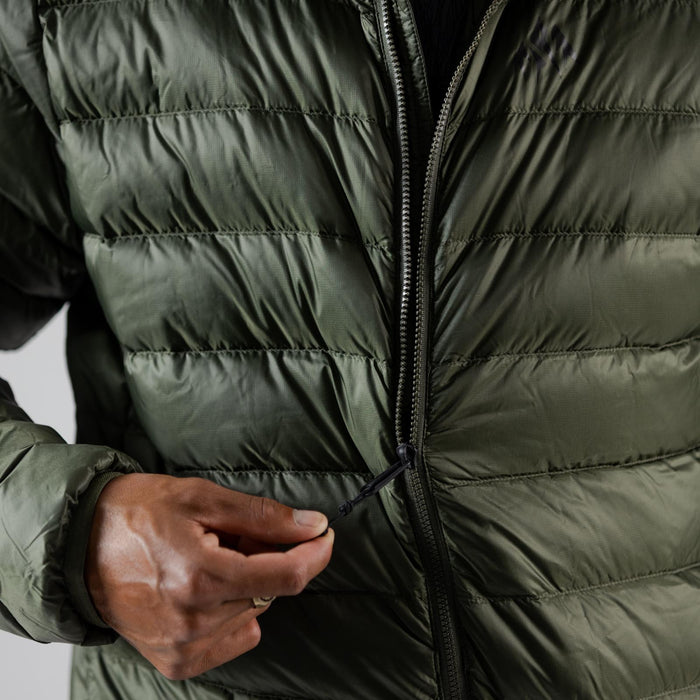 Jones Reup Down Puffy Hoodie - Men's Pine Green