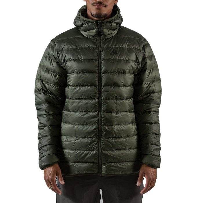 Jones Reup Down Puffy Hoodie - Men's Pine Green