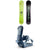 Sims Bowl Squad Snowboard + Fix Truce Snowboard Bindings 2023