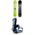 Sims Bowl Squad Snowboard + Fix January Snowboard Bindings - Women's 2023