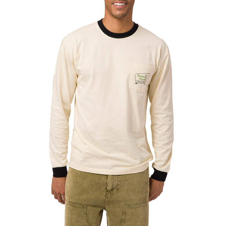 Parks Project National Park Welcome Long-Sleeve Tee - Men's Natural