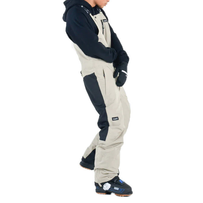Planks High Rider Bibs - Men's Mushroom