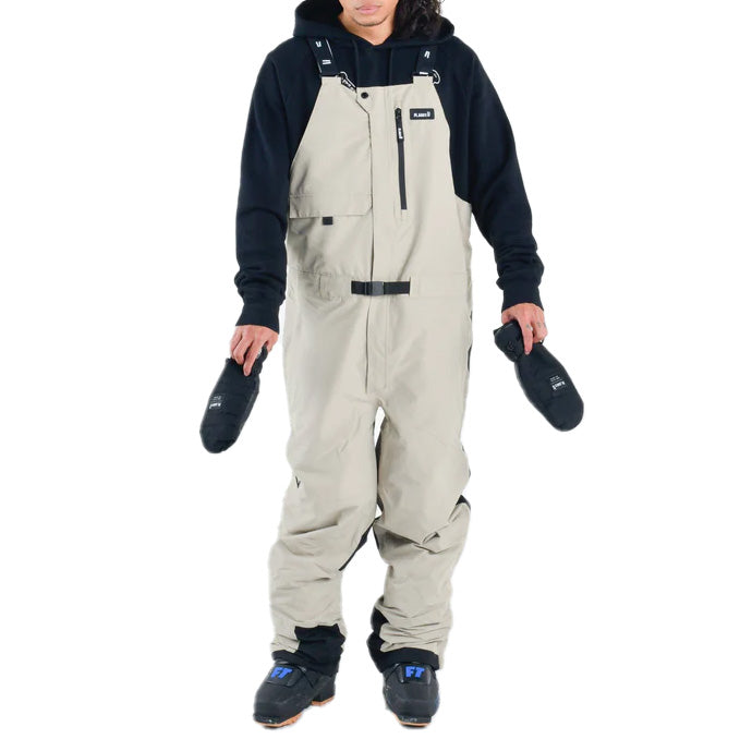Planks High Rider Bibs - Men's Mushroom