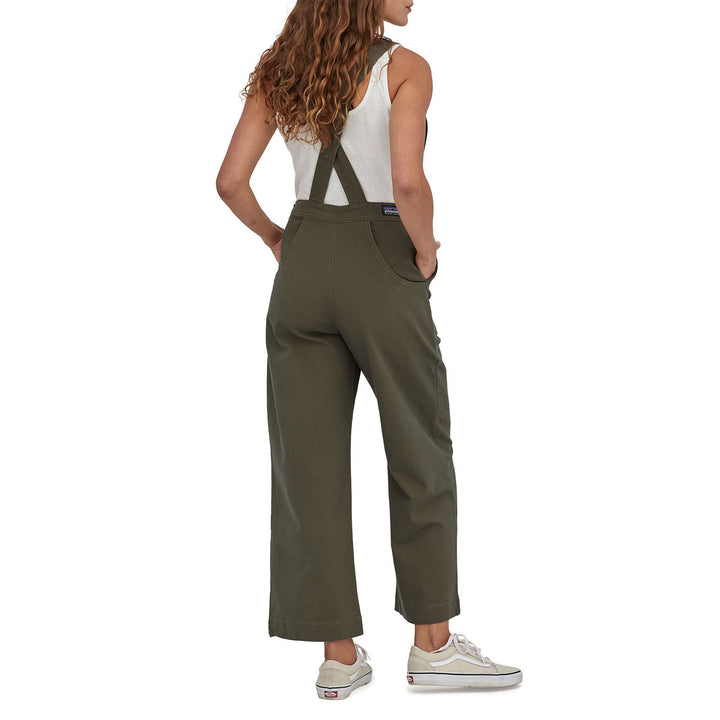 Patagonia Stand Up Cropped Overalls - Women's Basin Green