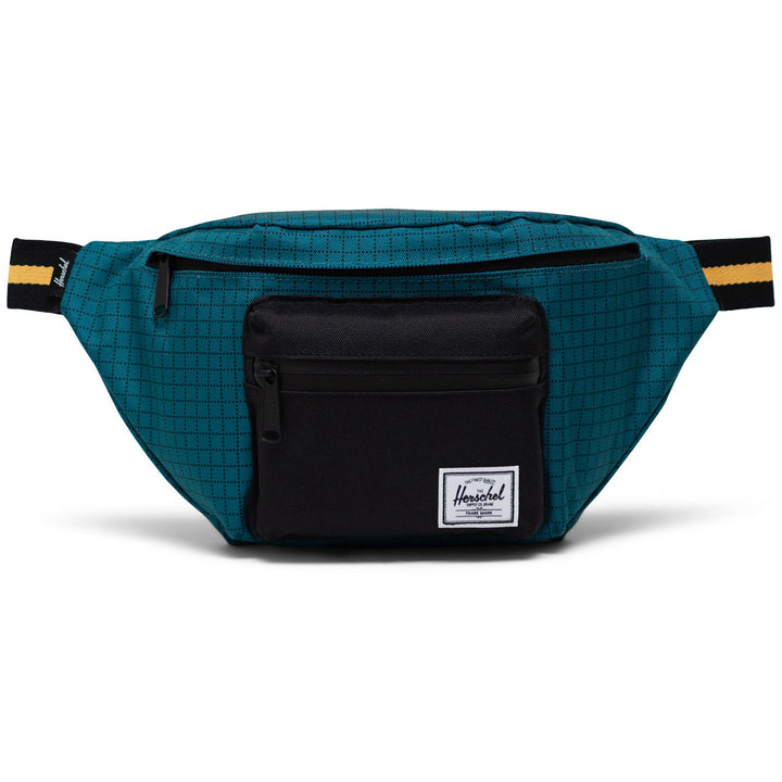 Herschel Supply Co. Seventeen Hip Pack Harbour Blue Grid/Black/Amber