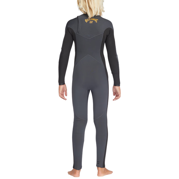 Billabong 3/2 Absolute Chest Zip Wetsuit - Boys' Graphite