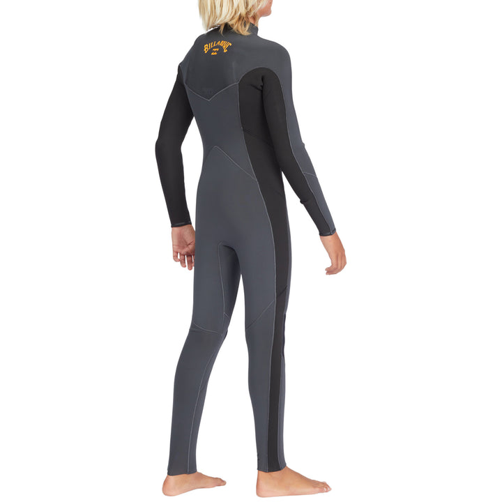 Billabong 3/2 Absolute Chest Zip Wetsuit - Boys' Graphite