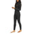 Billabong 3/2 Synergy Back Zip Flatlock Wetsuit - Women's Wild Black