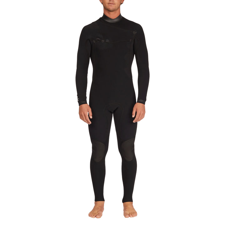 Billabong 4/3 Revolution Chest Zip Wetsuit Black
