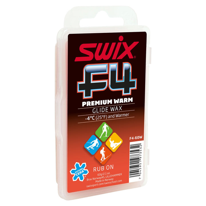 SWIX F4-60W-N Glidewax Warm with Cork 60g None