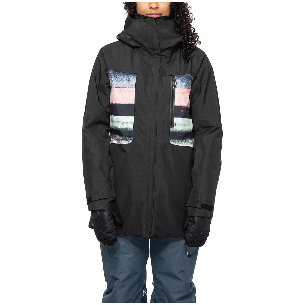 686 Mantra Insulated Jacket - Women's Black Sunset