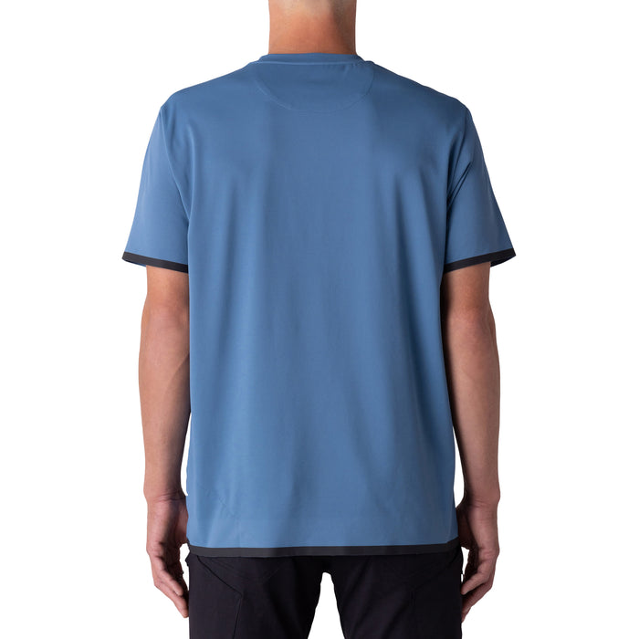 686 Let's Go Tech T-Shirt - Men's Blue Ash