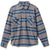 Brixton Bowery Stretch Water Resistant Flannel - Men's Blue Heaven/Paradise Orange/Of