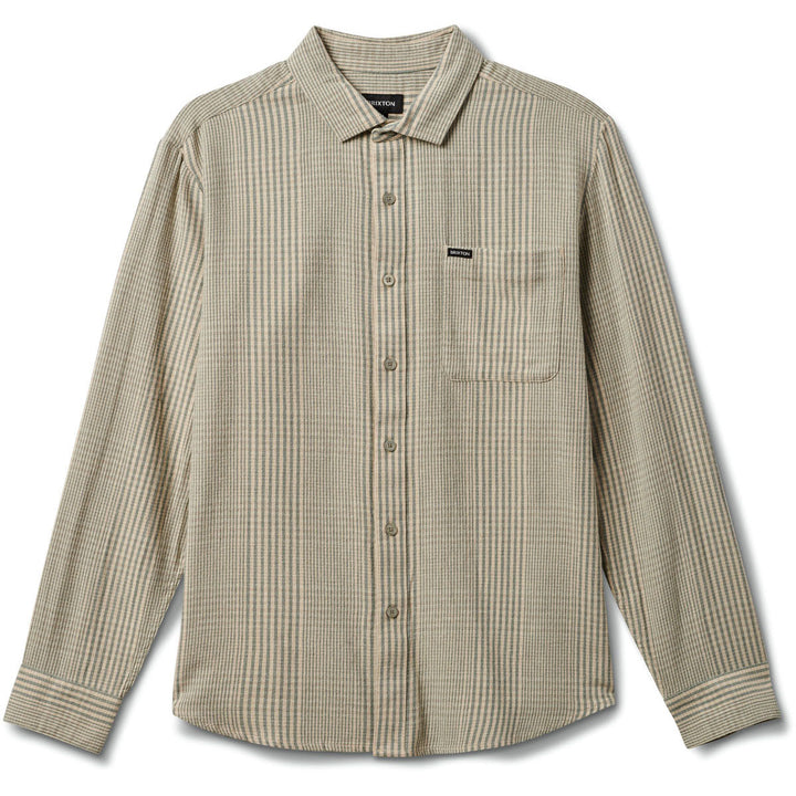 Brixton Bixby Long-Sleeve Flannel - Men's Olive Surplus/Mojave/Straw