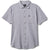 Brixton Charter Stripe Short-Sleeve Shirt - Men's White/Pacific Blue