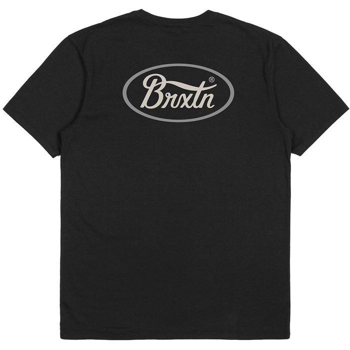 Brixton Parsons Short-Sleeve Tailored Tee - Men's Black/Straw