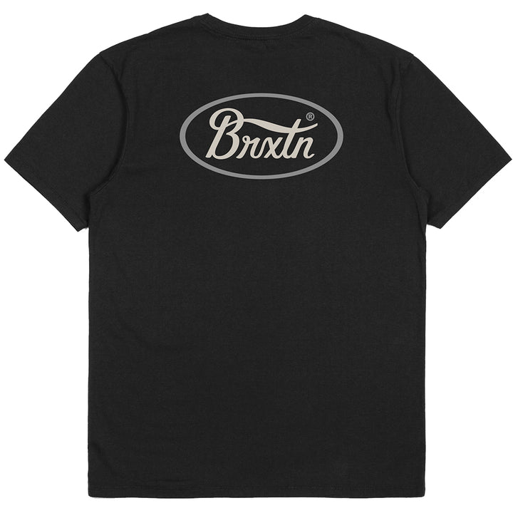 Brixton Parsons Short-Sleeve Tailored Tee - Men's Black/Straw