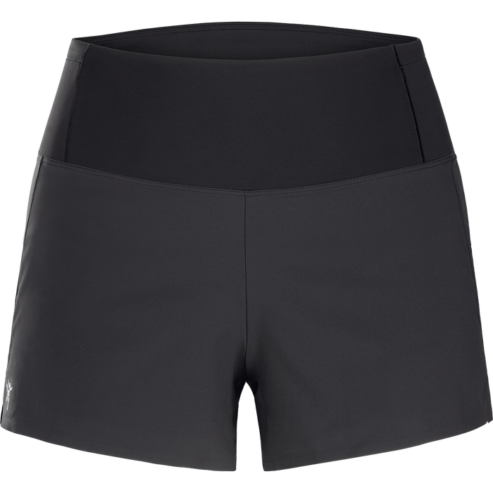 Arc'teryx Essent Run High-Rise 3.5" Shorts - Women's Black