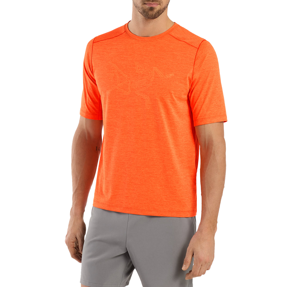 Arc'teryx Cormac Logo Short-Sleeve Tee - Men's Phenom Heather