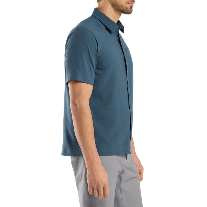 Arc'teryx Skyline Short-Sleeve-Melange Shirt - Men's Serene Heather
