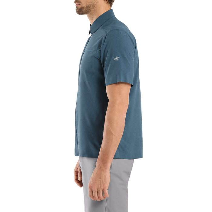 Arc'teryx Skyline Short-Sleeve-Melange Shirt - Men's Serene Heather