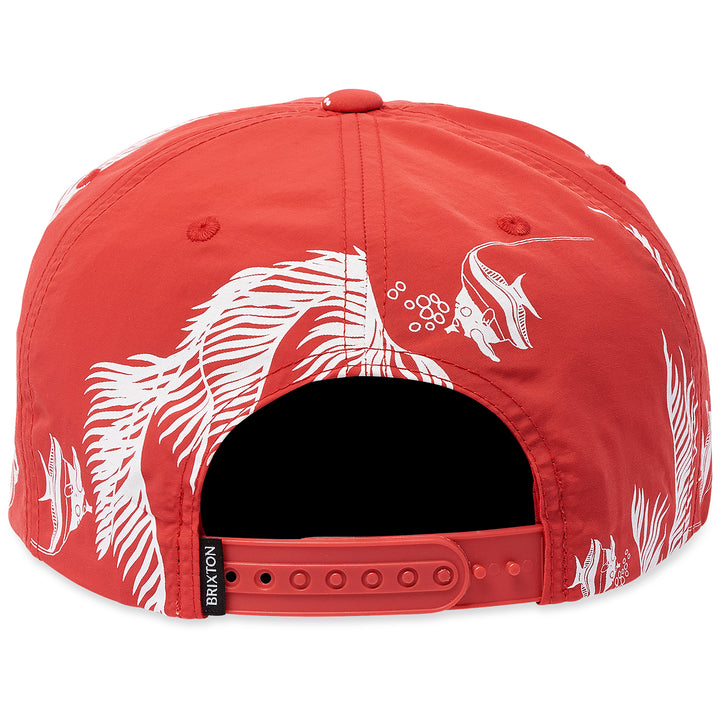 Brixton Henshaw MP Snapback Hat Aloha Red