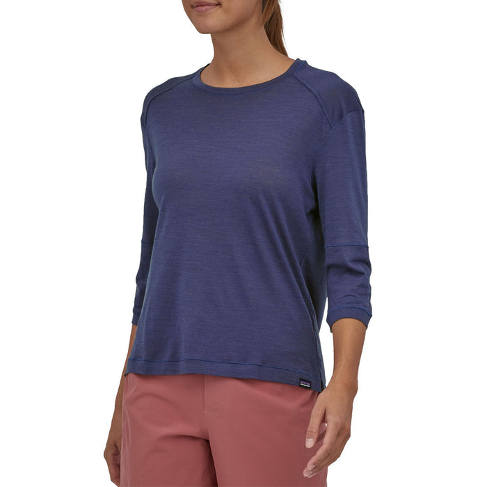 Patagonia Merino 3/4 Sleeve Jersey - Women's Sound Blue