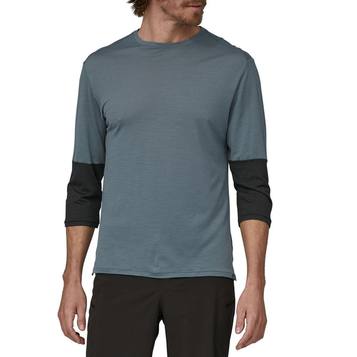 Patagonia Merino 3/4 Sleeve Jersey Plume Grey