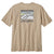 Patagonia Line Logo Ridge Pocket Responsibili-Tee T-Shirt - Men's Oar Tan
