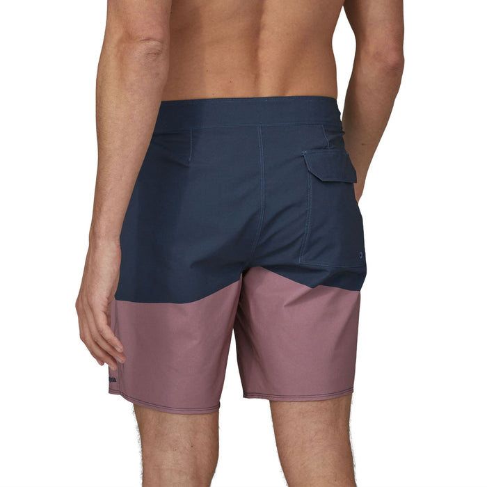 Patagonia Hydropeak 18" Boardshorts - Men's Santa Cruz Block: Evening Mauve